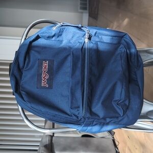 Navy Blue Jansport Backpack